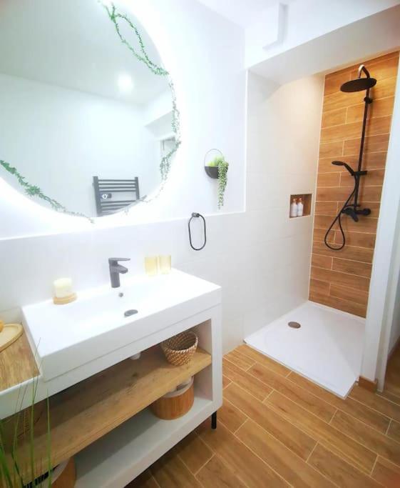 Villa Casa Rosa, Un Petit Cocon Catalan à Ortaffa Extérieur photo