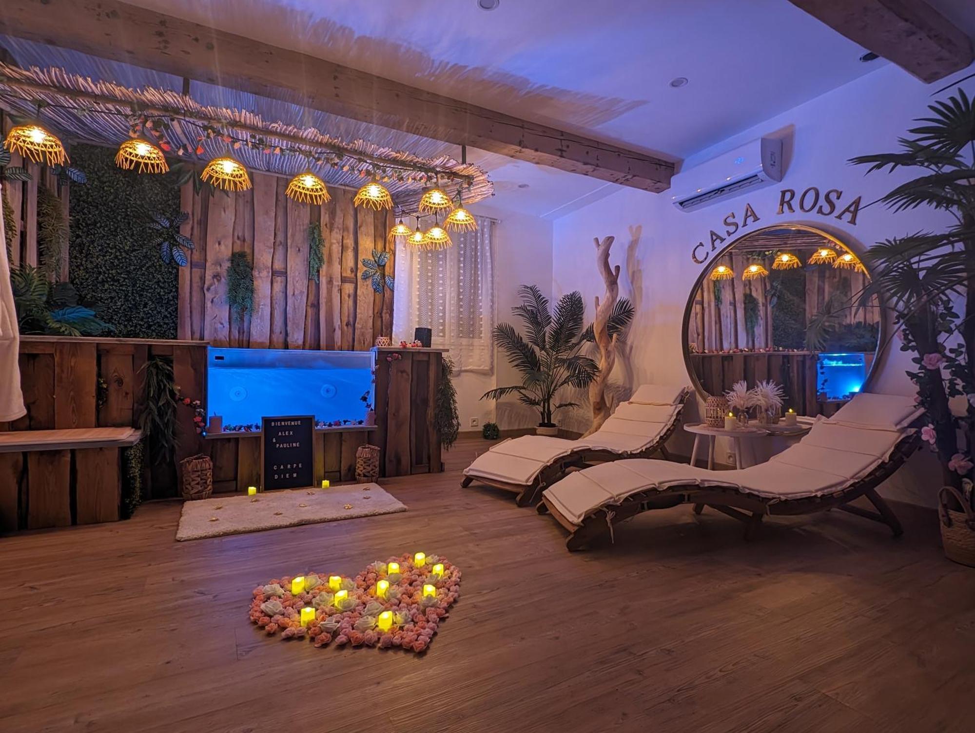 Villa Casa Rosa, Un Petit Cocon Catalan à Ortaffa Extérieur photo